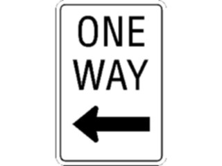 Sticker Custom Preview Image #111633 Road Signs Road Signs One Way4