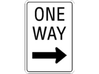 Sticker Custom Preview Image #111634 Road Signs Road Signs One Way5