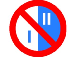 Sticker Custom Preview Image #111646 Road Signs Road Signs Parking Alternate Days