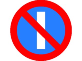 Sticker Custom Preview Image #111647 Road Signs Road Signs Parking Even Dates