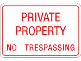 Sticker Custom Preview Image #111690 Road Signs Road Signs Private Property
