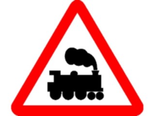 Sticker Custom Preview Image #111700 Road Signs Road Signs Railroad Xing09