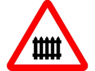 Sticker Custom Preview Image #111705 Road Signs Road Signs Railroad Xing Gates2