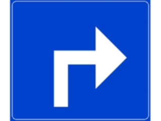 Sticker Custom Preview Image #111721 Road Signs Road Signs Right Turn2