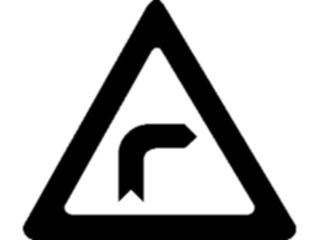 Sticker Custom Preview Image #111724 Road Signs Road Signs Right Turn5