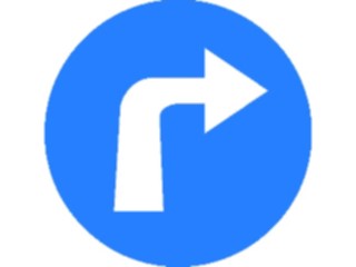 Sticker Custom Preview Image #111728 Road Signs Road Signs Right Turn9