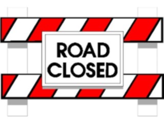 Sticker Custom Preview Image #111734 Road Signs Road Signs Road Closed1