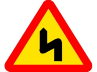 Sticker Custom Preview Image #111737 Road Signs Road Signs Road Curves2