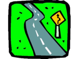 Sticker Custom Preview Image #111738 Road Signs Road Signs Road Curves3