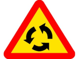 Sticker Custom Preview Image #111755 Road Signs Road Signs Roundabout2