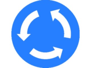 Sticker Custom Preview Image #111757 Road Signs Road Signs Roundabout4