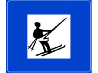 Sticker Custom Preview Image #111769 Road Signs Road Signs Ski Area