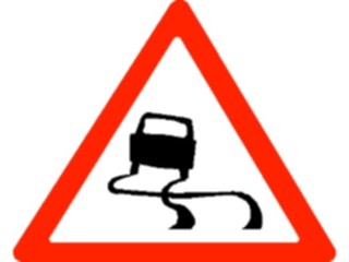 Sticker Custom Preview Image #111770 Road Signs Road Signs Slipperywhen Wet1