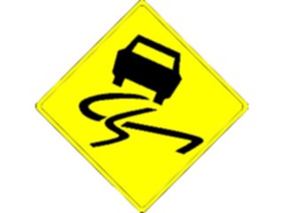 Sticker Custom Preview Image #111772 Road Signs Road Signs Slipperywhen Wet3