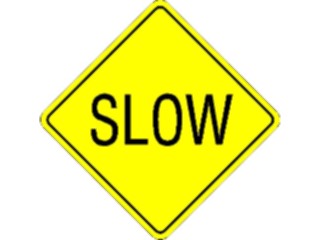 Sticker Custom Preview Image #111777 Road Signs Road Signs Slow