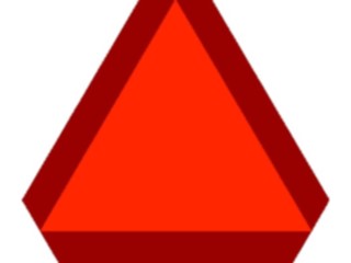 Sticker Custom Preview Image #111778 Road Signs Road Signs Slow Moving