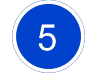 Sticker Custom Preview Image #111787 Road Signs Road Signs Speed005km1