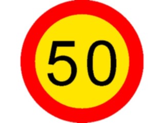 Sticker Custom Preview Image #111798 Road Signs Road Signs Speed050km2