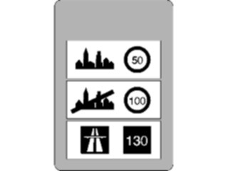 Sticker Custom Preview Image #111822 Road Signs Road Signs Speed Limits