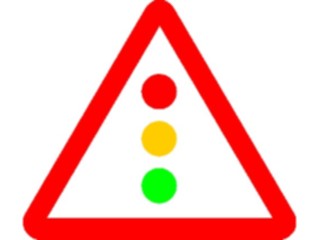 Sticker Custom Preview Image #111867 Road Signs Road Signs Traffic Light Ahead5