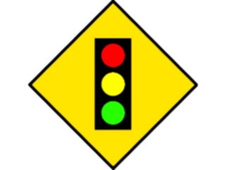Sticker Custom Preview Image #111868 Road Signs Road Signs Traffic Light Ahead6