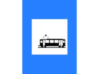 Sticker Custom Preview Image #111875 Road Signs Road Signs Tramway Stop