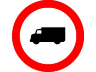 Sticker Custom Preview Image #111880 Road Signs Road Signs Truck Crossing4