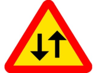 Sticker Custom Preview Image #111889 Road Signs Road Signs Two Way Traffic03