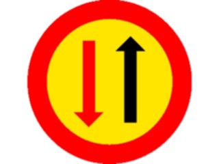 Sticker Custom Preview Image #111892 Road Signs Road Signs Two Way Traffic06
