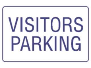 Sticker Custom Preview Image #111902 Road Signs Road Signs Visitors Parking