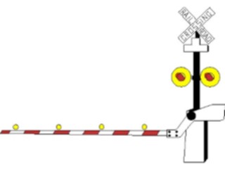 Sticker Custom Preview Image #111923 Road Signs Traffic Signals Railroad Crossing1