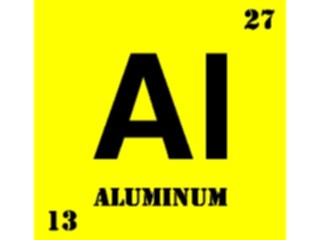 Sticker Custom Preview Image #111979 Science Chemical Elements Aluminum