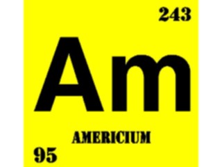 Sticker Custom Preview Image #111980 Science Chemical Elements Americium