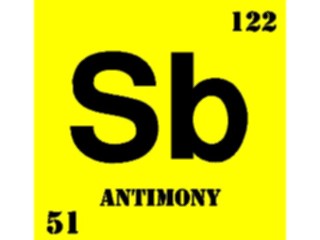 Sticker Custom Preview Image #111981 Science Chemical Elements Antimony