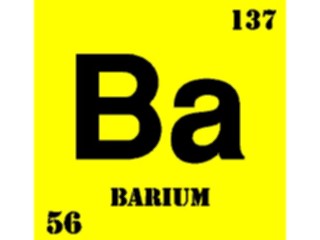 Sticker Custom Preview Image #111985 Science Chemical Elements Barium