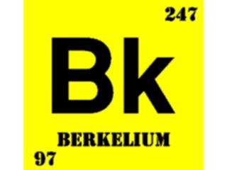 Sticker Custom Preview Image #111986 Science Chemical Elements Berkelium