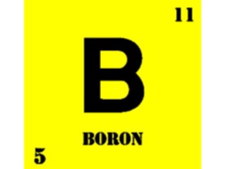 Sticker Custom Preview Image #111989 Science Chemical Elements Boron