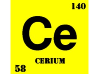 Sticker Custom Preview Image #111996 Science Chemical Elements Cerium