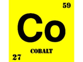 Sticker Custom Preview Image #111999 Science Chemical Elements Cobalt