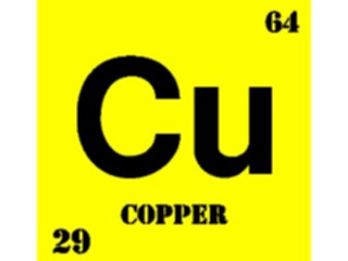 Sticker Custom Preview Image #112000 Science Chemical Elements Copper