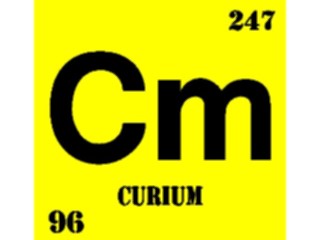 Sticker Custom Preview Image #112001 Science Chemical Elements Curium