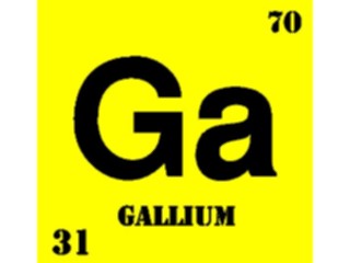 Sticker Custom Preview Image #112010 Science Chemical Elements Gallium