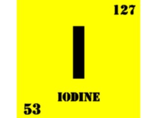 Sticker Custom Preview Image #112018 Science Chemical Elements Iodine