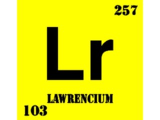 Sticker Custom Preview Image #112023 Science Chemical Elements Lawrencium