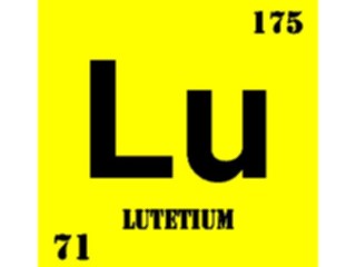 Sticker Custom Preview Image #112026 Science Chemical Elements Lutetium