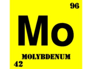 Sticker Custom Preview Image #112031 Science Chemical Elements Molybdenum