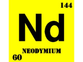 Sticker Custom Preview Image #112032 Science Chemical Elements Neodymium