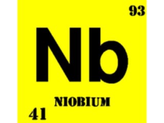 Sticker Custom Preview Image #112036 Science Chemical Elements Niobium