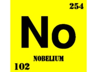 Sticker Custom Preview Image #112038 Science Chemical Elements Nobelium