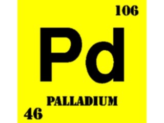 Sticker Custom Preview Image #112041 Science Chemical Elements Palladium